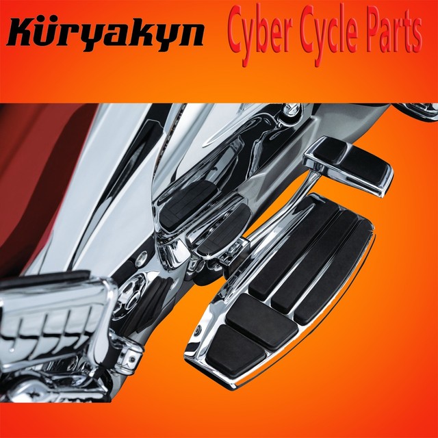 Kuryakyn 20012018 GL1800 Gold Wing F6B Chrome Driver Floorboard Kit