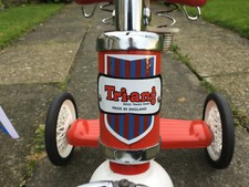 Triang Tri-ang Logo Shield Sticker Decal for bikes trikes scooters toys tin