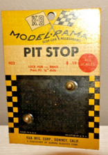 VINTAGE K B MODELRAMA PIT STOP BRASS LOCK HUB 1/8" AXLE 903 ALL SCALES NOS