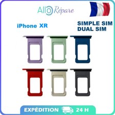 TIROIR CARTE Sim Double SIM iPhone XR SIM TRAY Dual SIM