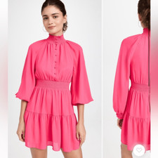 alice + olivia pink Lavinia Mini Dress NWT