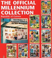 Guinea 1998 MILLENNIUM COLLECTION 9 SHEETLETS OF 9 VALUES EACH MNH