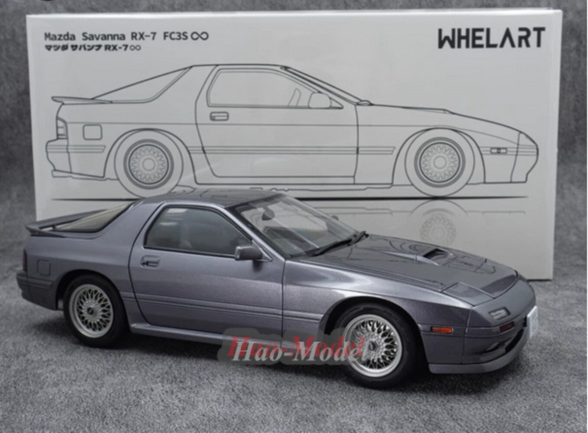 WHELARTダイキャスト 1:18スケール マツダ RX7 FC3S モデル 1:18 Scale WHELART Mazda RX-7 RX7 FC3S Metal Diecast Car