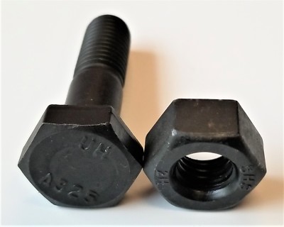 1/2-13 x 2'' Structural Bolt Heavy Hex Cap Screw A325 Type 1, 2H Structural Nuts