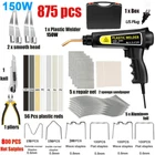 Hot Stapler Car Bumper Fender Fairing Welder Gun Plastic Repair Kit +800 Staples