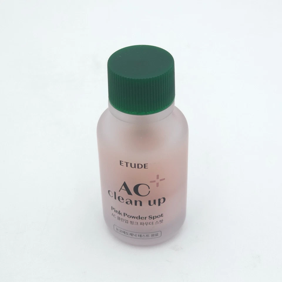 ETUDE AC Clean Up 粉色蜜粉 15 毫升痤疮护理 K-Beauty — 第 3/4 张图片