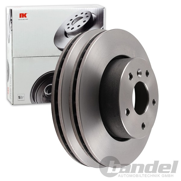 2X NK Bremsscheiben 297Mm BelÜFtet Vorne Passend FÜR Land Rover Range | 204015-image