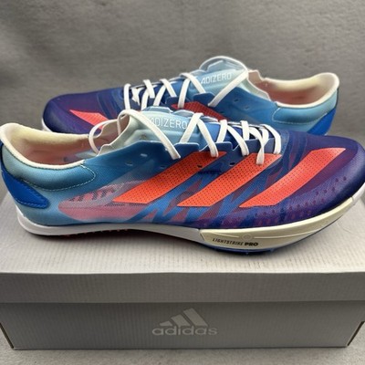 Adidas Adizero Ambition Track Spike Womens 11.5 Men 10.5 GY0911 Blue Running New