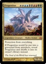 Progenitus -Foil Light Play MTG From the Vault: Legends