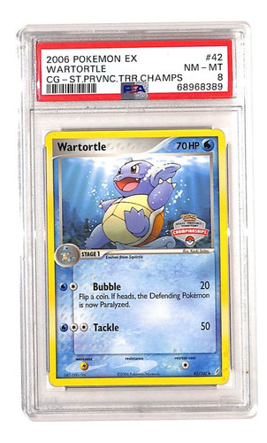 Wartortle graded PSA 8 for sale on eBay