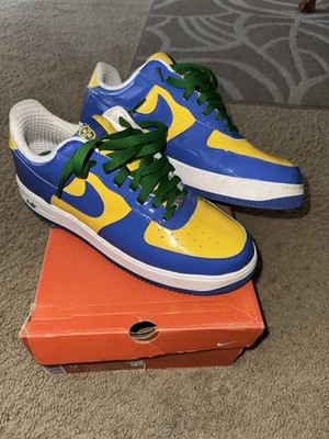 2006 Nike Air Force 1 Premium Low Brazil World Cup Size 12 Mens shoes in box