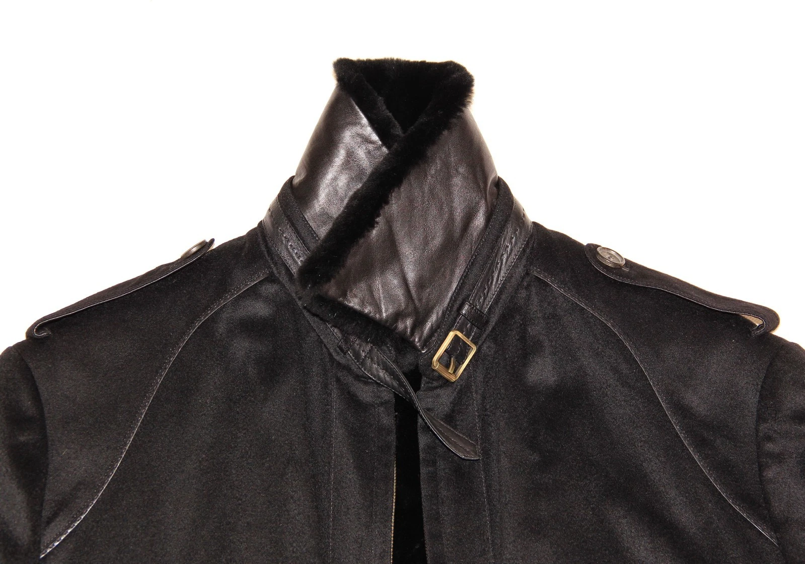 $12.995 Brioni 100% Pure Cashmere nutria fur jacket. Size 50 image 6