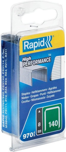 Rapid Tackerklammern Typ 140 8Mm Klammern 970 Stk Feindrahtklammern Stahl-image