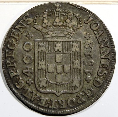 Monarquia Portuguesa - 400 Reis 1812 D. João Príncipe Regente / QSoberba