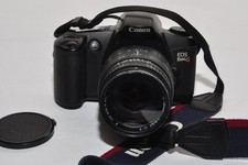 Canon EOS Rebel G Film Camera w Sigma 28-135mm lens, Tamrac Bag, Hoya CPL, Flash