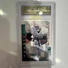 Collector's Edge 1999 Supreme Ricky Williams RW Rookie GEM 10 Texas Longhorns N…