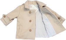 Baby Junge Mantel Gr. 74 Taufe elegant Taufmantel zum Taufanzug Jacke festlich