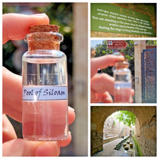 Siloam Pool Water Miracle of Healing The Man Blind from Birth by Jesus Christ