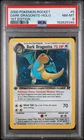 DARK DRAGONITE HOLO 5 1ST EDITION ROCKET POKEMON PSA 8