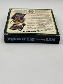 Vintage Colecovision Squish&rsquo;em Featuring Sam Game Cartridge Box Manual