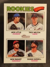 2026 Topps Heritage✨SP-CHROME✨#387 Quad Rookie Pitchers