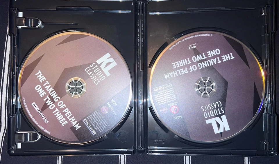 The Taking of Pelham One Two Three (1974) 4K UHD Bluray - Kino Lorber w/ Slip - Image 2 of 3