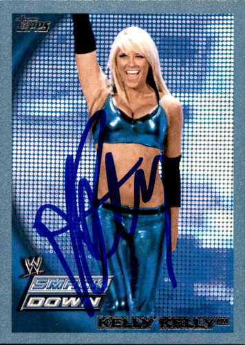Kelly Kelly [Blue] #30 2010 Topps WWE card