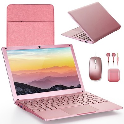Stock 10'' Laptop Win 11 8GB+128GB Celeron Mini Notebook WiFi