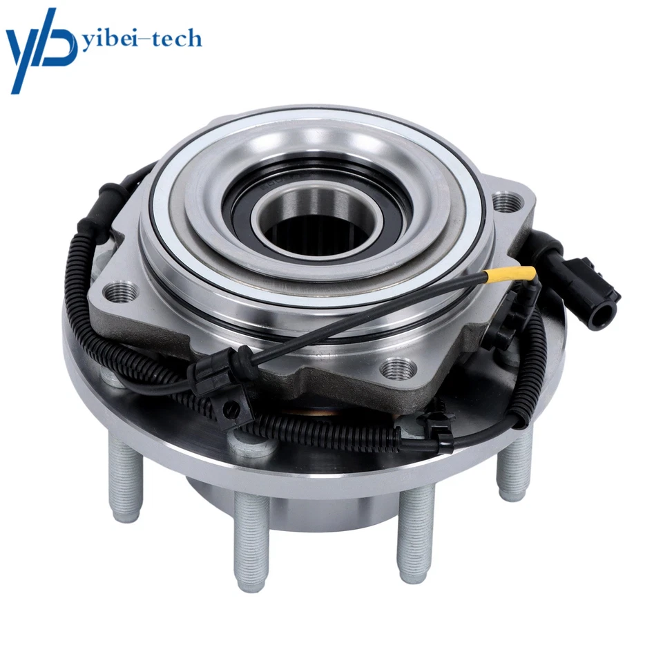 2PCS Front Wheel Bearing Hub Assembly For Ford F-250 F-350 SD 4×4 (HD DESIGN) Foto 3 de 4