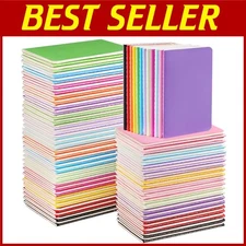 Bulk Mini Pocket Notebooks Set 120 Pack with Covers