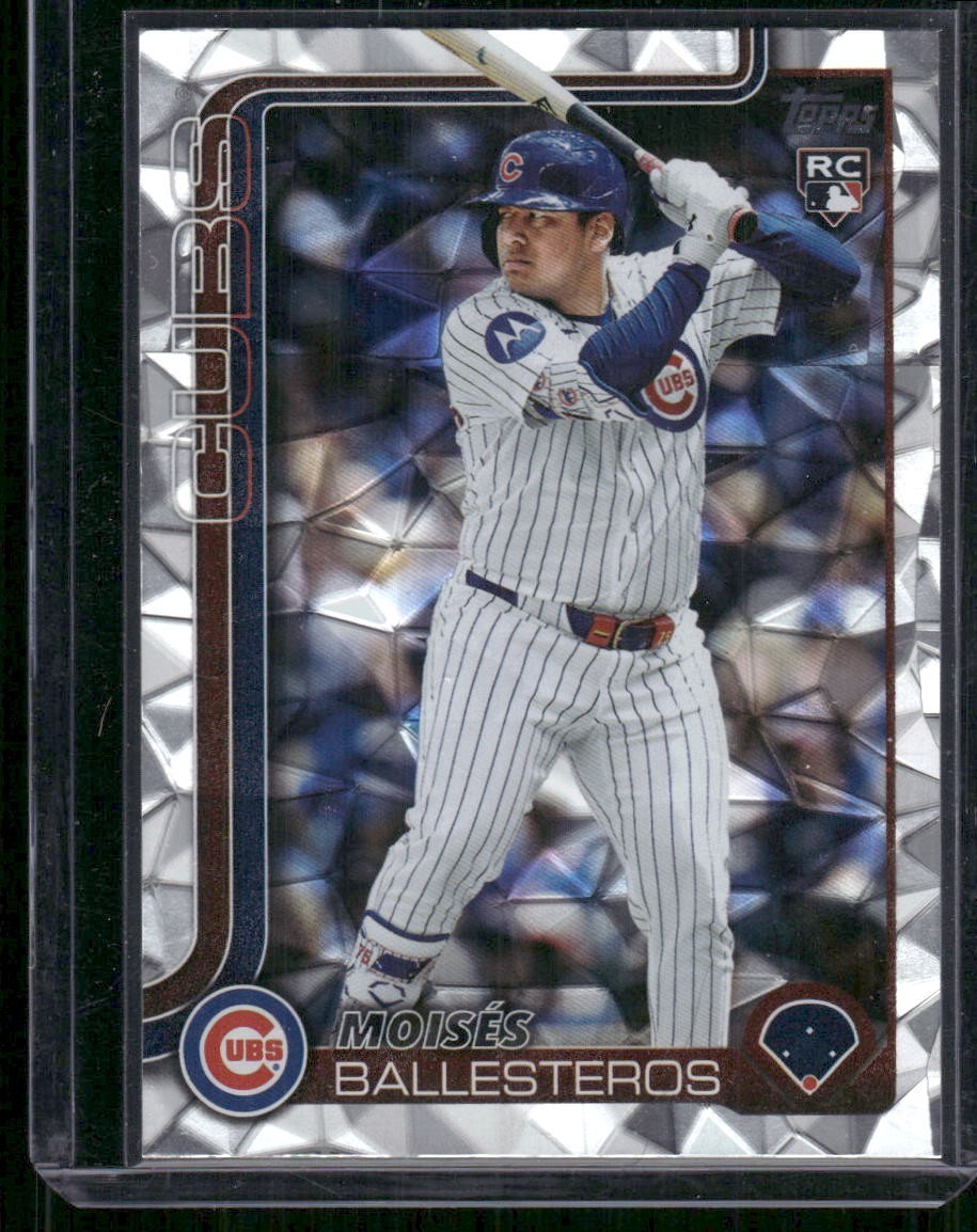 2025 Topps Update MOISES BALLESTEROS Diamante Parallel Cubs #US262 RC