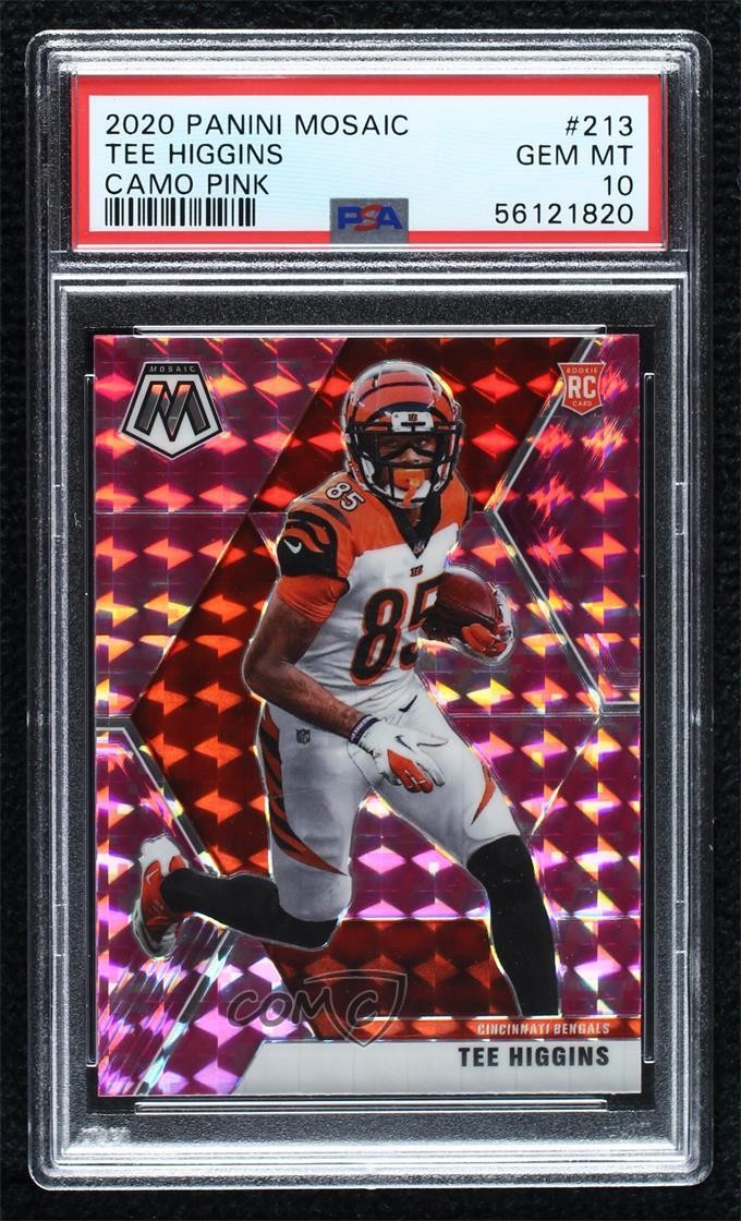 Tee Higgins Panini Mosaic #213 Pink Camo