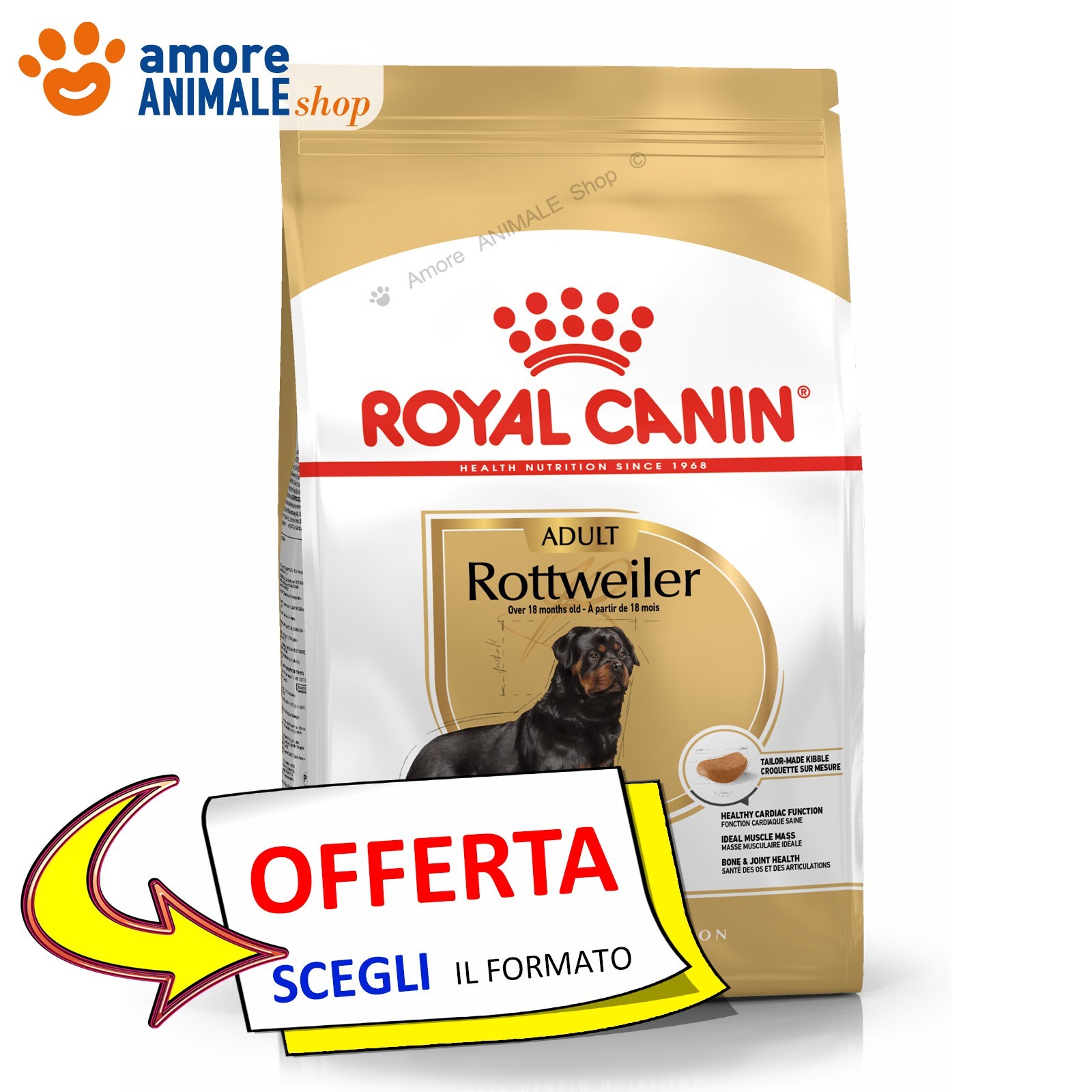ドッグフード  CANIN Rottweiler Adult 12kg ROYAL CANIN Rottweiler Adult 12kg ROYAL CANIN¨ Rottweiler Adult