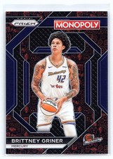 2024 Prizm Monopoly WNBA #WNBA22 Brittney Griner All-Star Red Classic Icons
