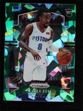 2019-20 Panini Prizm Rookie Green Ice Prizm Jordan Bone #291 1v7