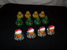 12 Rubber Ducks lot Duckies Jeep Dash Board Duckling Floater Duck Bath Toys