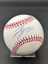 SHOHEI OHTANI Los Angeles Dodgers Signed SNOW WHITE OML Baseball AUTO FANATICS