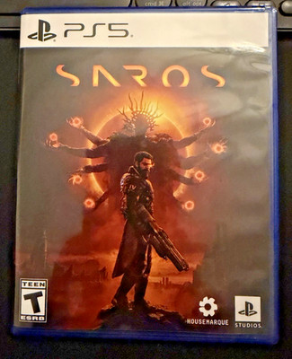 SAROS - Sony PlayStation 5 PS5 - Clean Mint - Pre-Order Bonus UNUSED