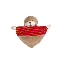 WIE NEU * CAT C.A.T  Hund rot braun weiß Schmusetuch Schnuffeltuch Schmetterling