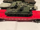 LIONEL  O GAUGE SIX (6) MODIFIED CARS LOT /ARMY THEME — photo 1