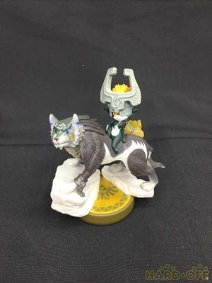 Wolf Link Amiibo Twilight Princess Zelda Nintendo Collectible Used