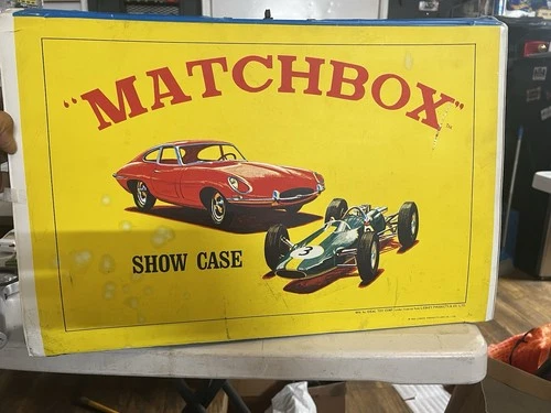 Vintage Matchbox Lensey Case And Cars Lote Of 39 Beautiful!!