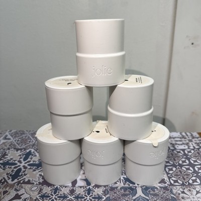 Jolie Shower Head Filter Replacement Cartridge - White Shower Filter Insert