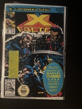 X-Factor #85 Retail Version 1992 Sealed in Bag With Trading Card VF-NM