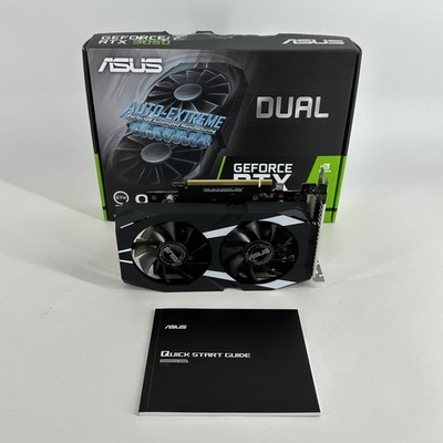 ASUS Dual OC GeForce RTX 3050 6GB RAM - Graphics Card - Excellent Condition