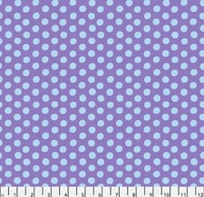 FAT EIGHTH 9  x22  Kaffe Fassett Fabric PWGP070 Spot Violet  Blue COMBINE SHIP
