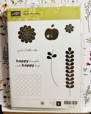 Stampin' Up! APPLE BLOSSOMS Happy Thoughts Happy Life