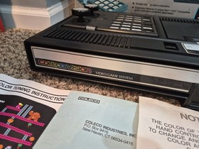 Colecovision Console CIB in Box TESTED 100% WORKING COMPLETE