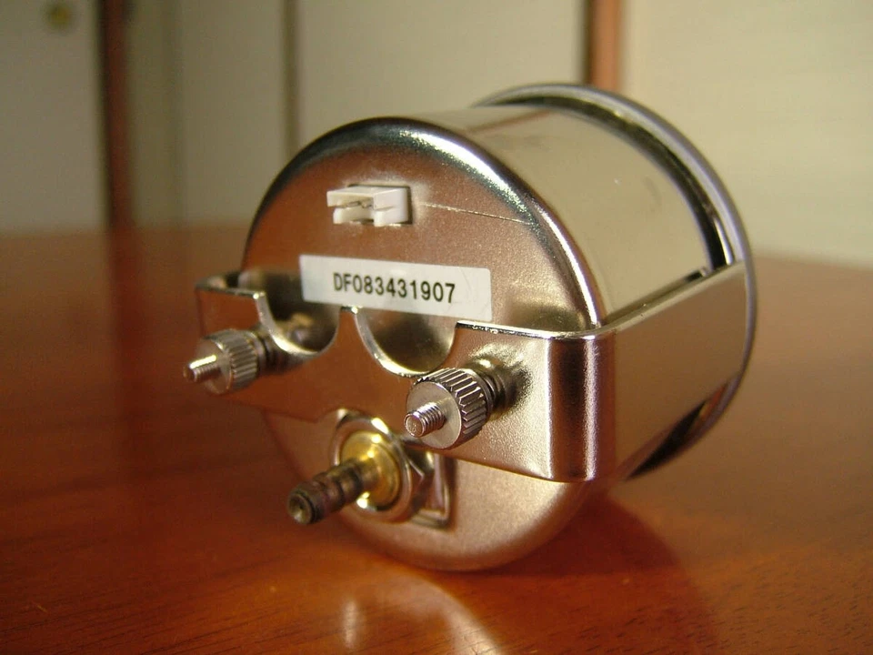 Mitsubishi BLITZ 60mm Mechanical Boost Gauge Blue LED Tested Turbo Meter - Изображение 4 из 4