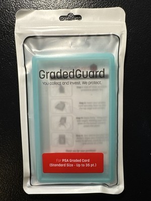GradedGuard PSA GLOW IN THE DARK Limited Edition FLUORESCENT BLUE Sealed